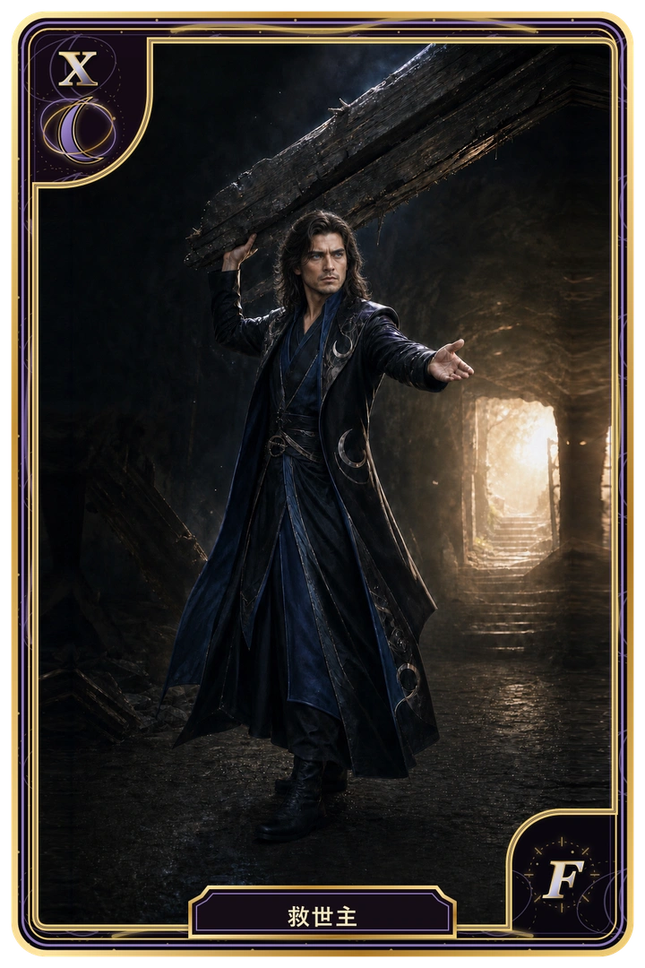 FourRealms108 ⚫ 黒ジョーカー・表『救世主』