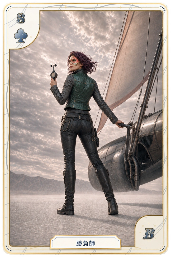 FourRealms108 ♣ 8・裏『勝負師』