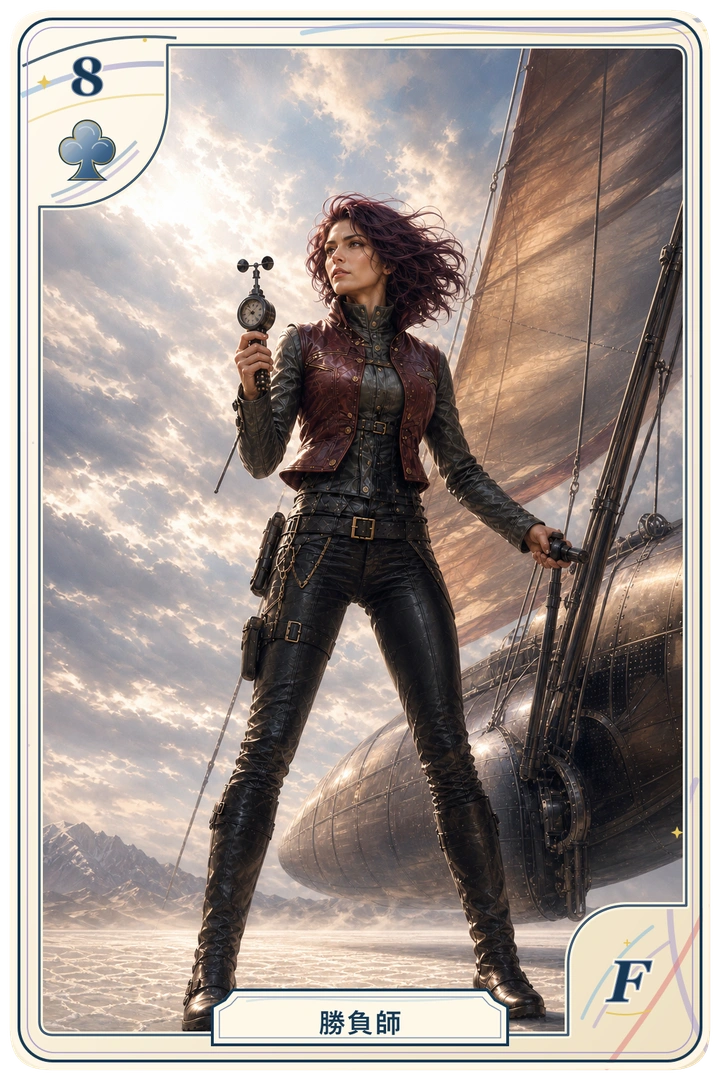 FourRealms108 ♣ 8・表『勝負師』