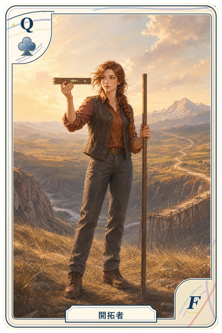 FourRealms108 ♣ Q・表『開拓者』