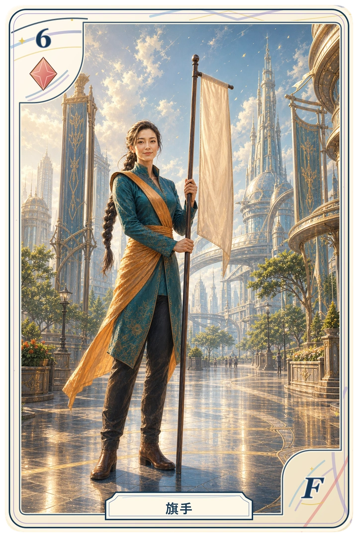 FourRealms108 ♦ 6・表『旗手』