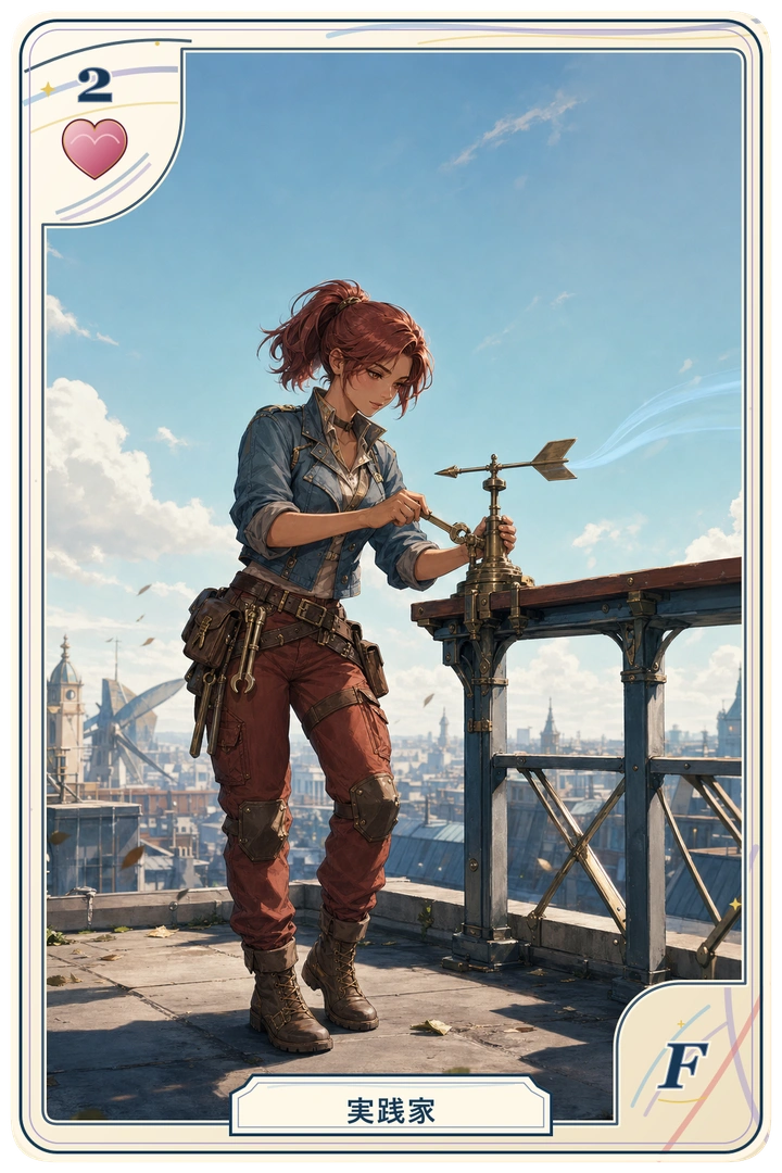FourRealms108 ❤️ 2・表『実践家』