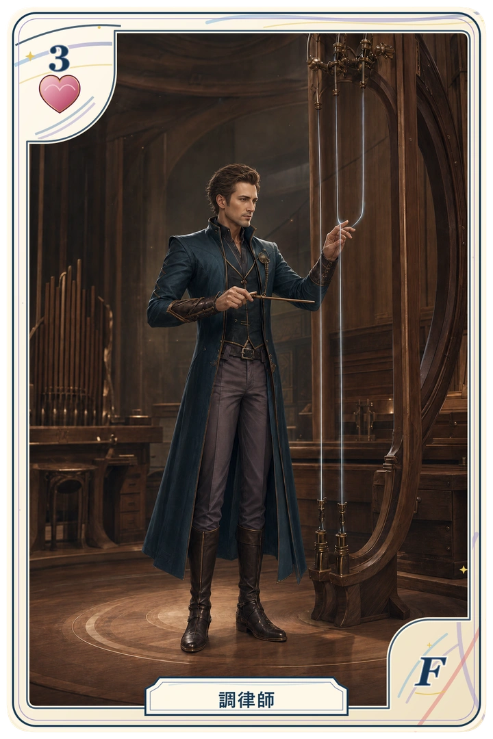 FourRealms108 ❤️ 3・表『調律師』