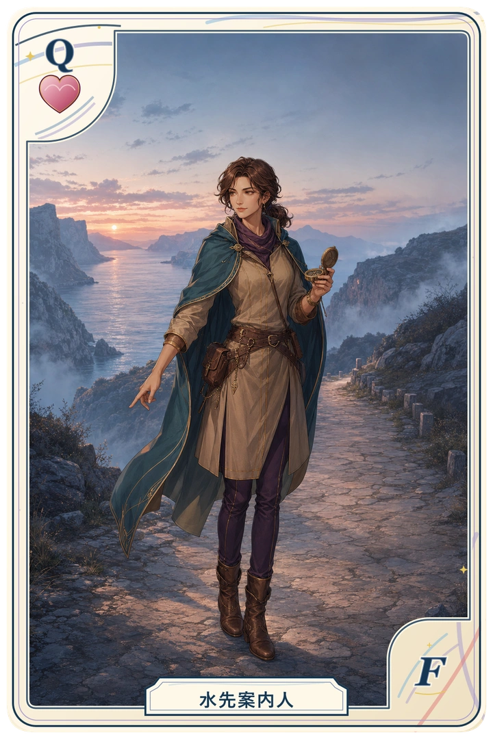 FourRealms108 ❤️ Q・表『水先案内人』