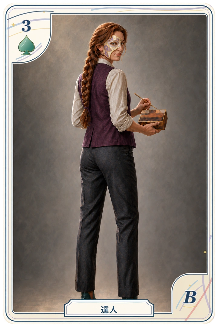 FourRealms108 ♠ 3・裏『達人』