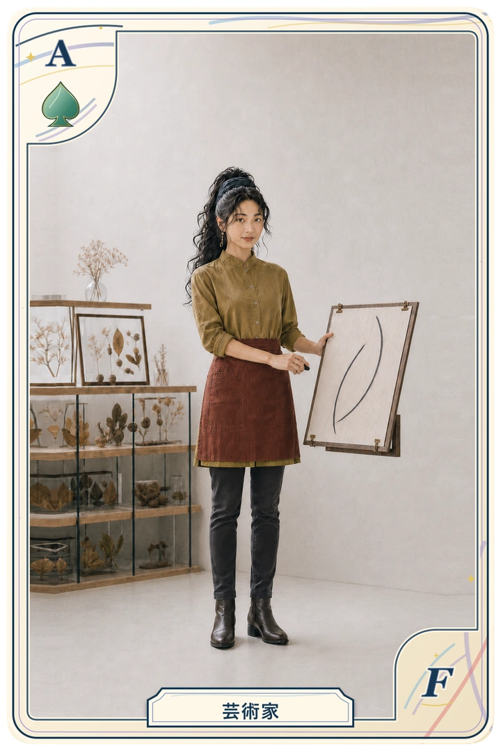 FourRealms108 ♠ A・表『芸術家』
